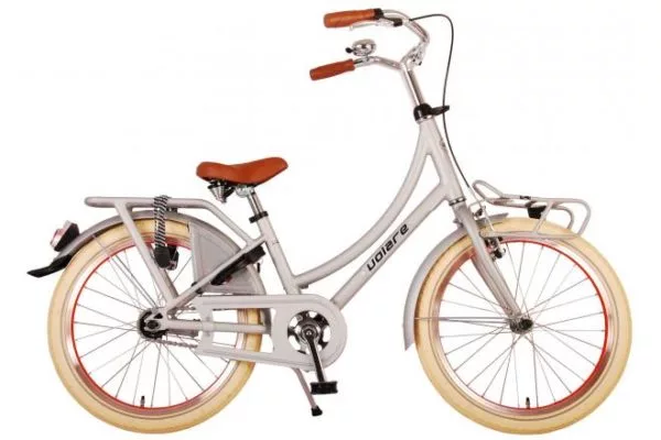 Classic Oma Kinderfiets - 20 inch - Mat Zilver