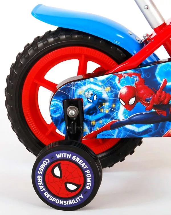 Spider-Man Kinderfiets - 10 inch - Rood/Blauw