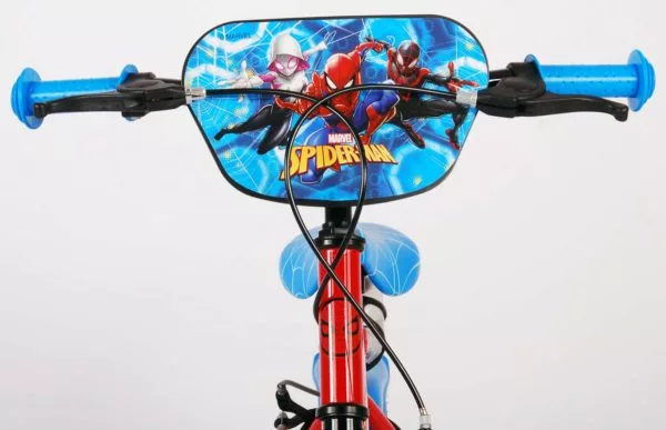Spider-Man Kinderfiets - 14 inch - Rood Blauw