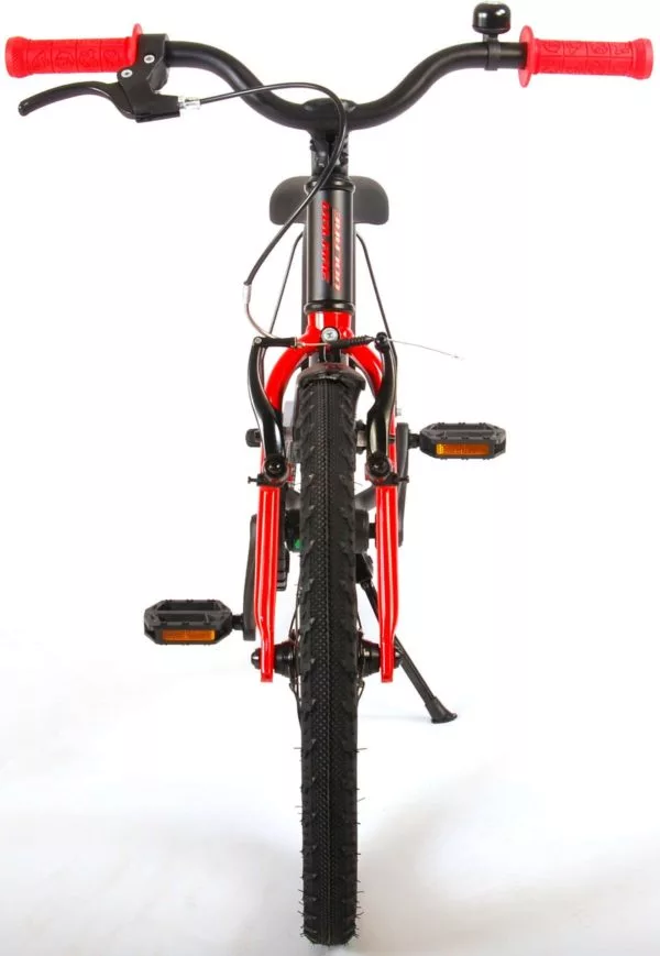 Blaster Kinderfiets - 18 inch - Zwart Rood