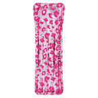 Luchtbed luxe panterprint neon 177 cm