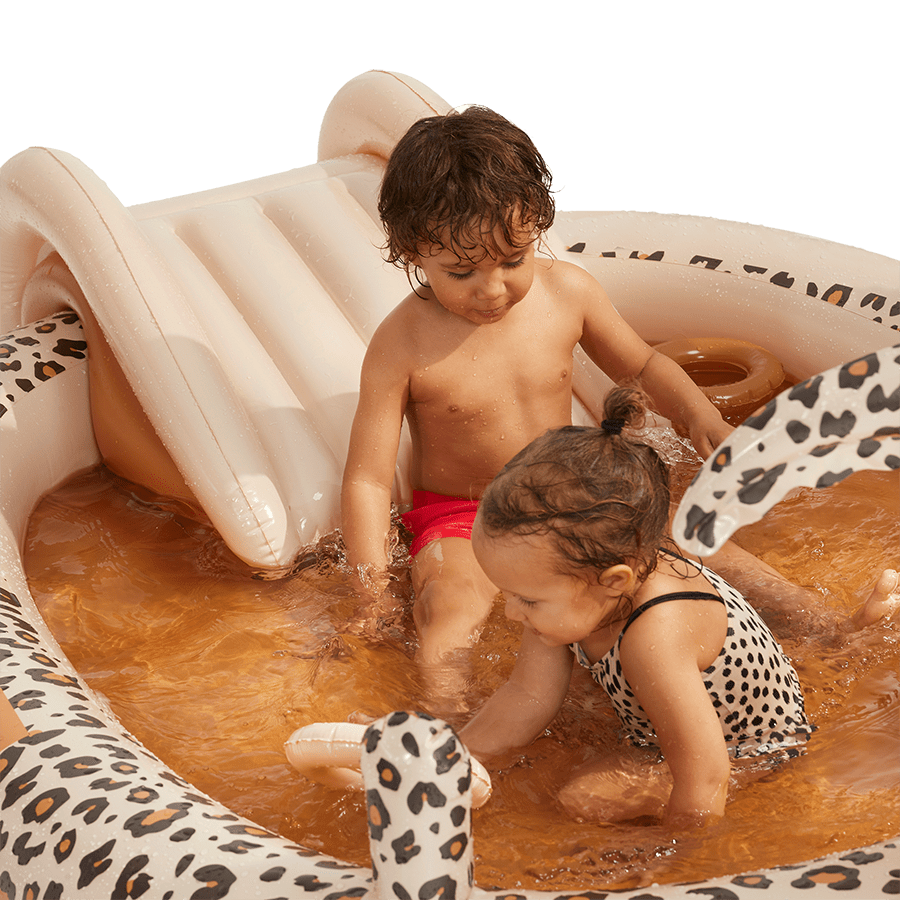 Adventure pool panterprint beige 210 cm