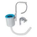 DeLuxe wall mount surface skimmer