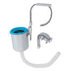 DeLuxe wall mount surface skimmer