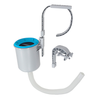 DeLuxe wall mount surface skimmer