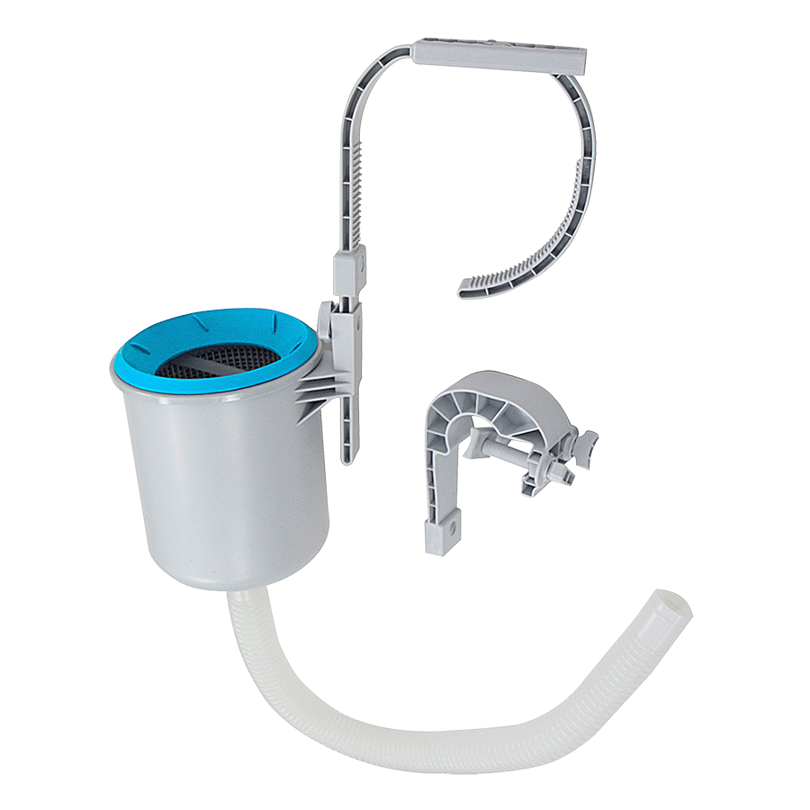 DeLuxe wall mount surface skimmer