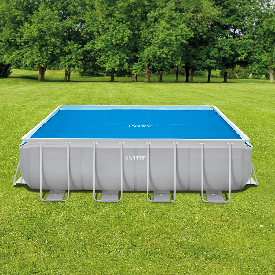 Zwembad afdekzeil zonne-energie 400x200 cm