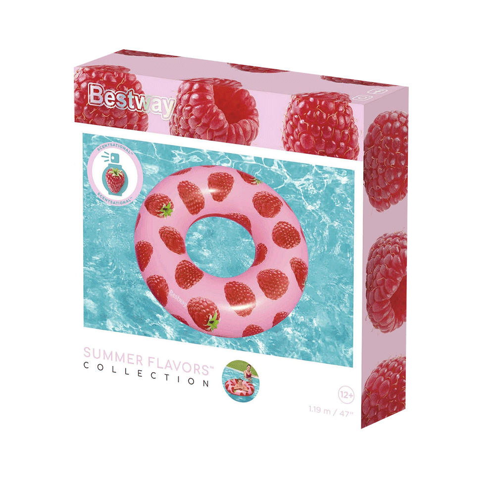 Zwemband Scentsational framboos 119 cm