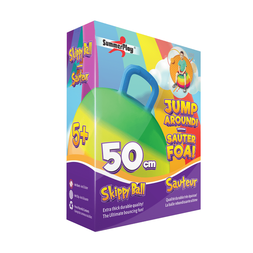 Skippybal rainbow 50 cm