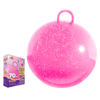 Skippybal pink glitter 70 cm