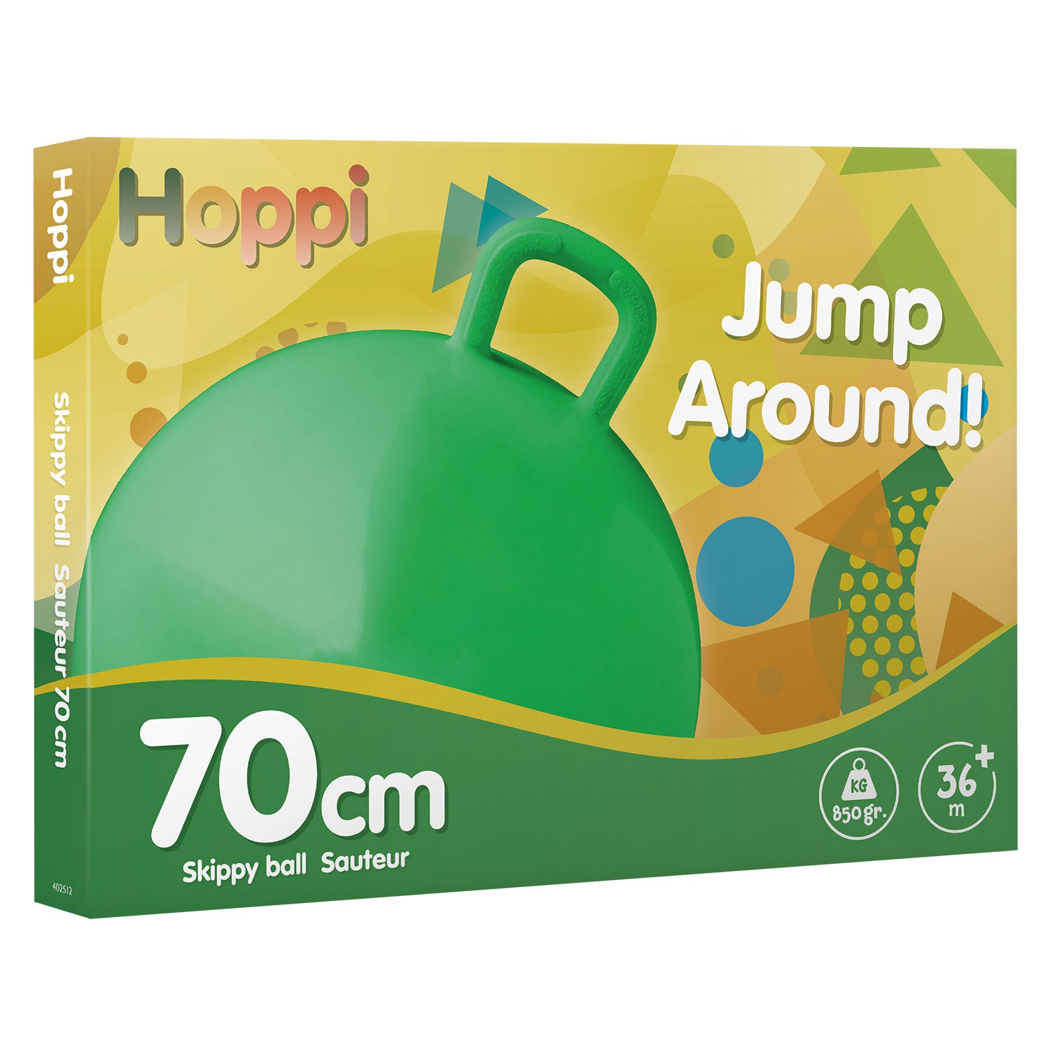 Skippybal groen 70 cm