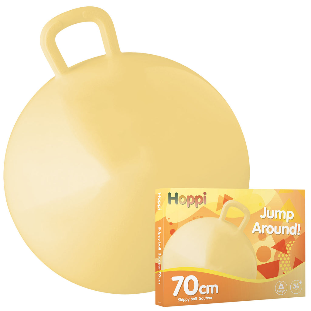 Skippybal geel 70 cm