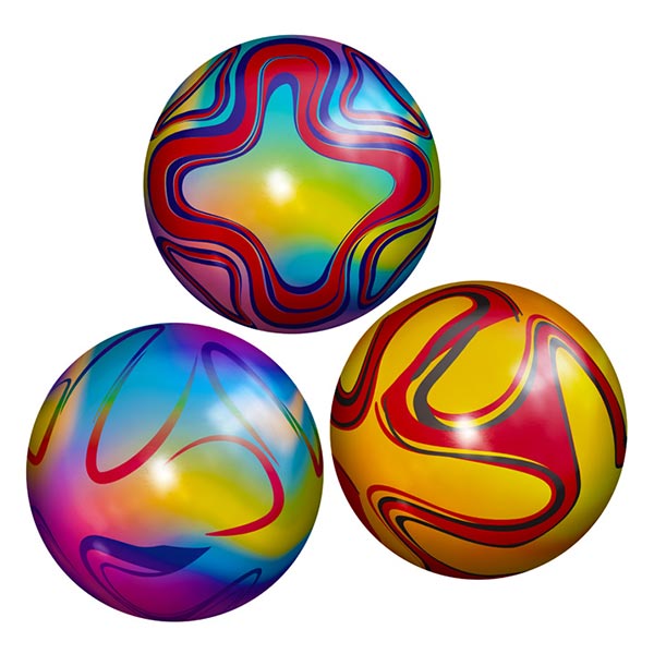 Bal stripes 23 cm