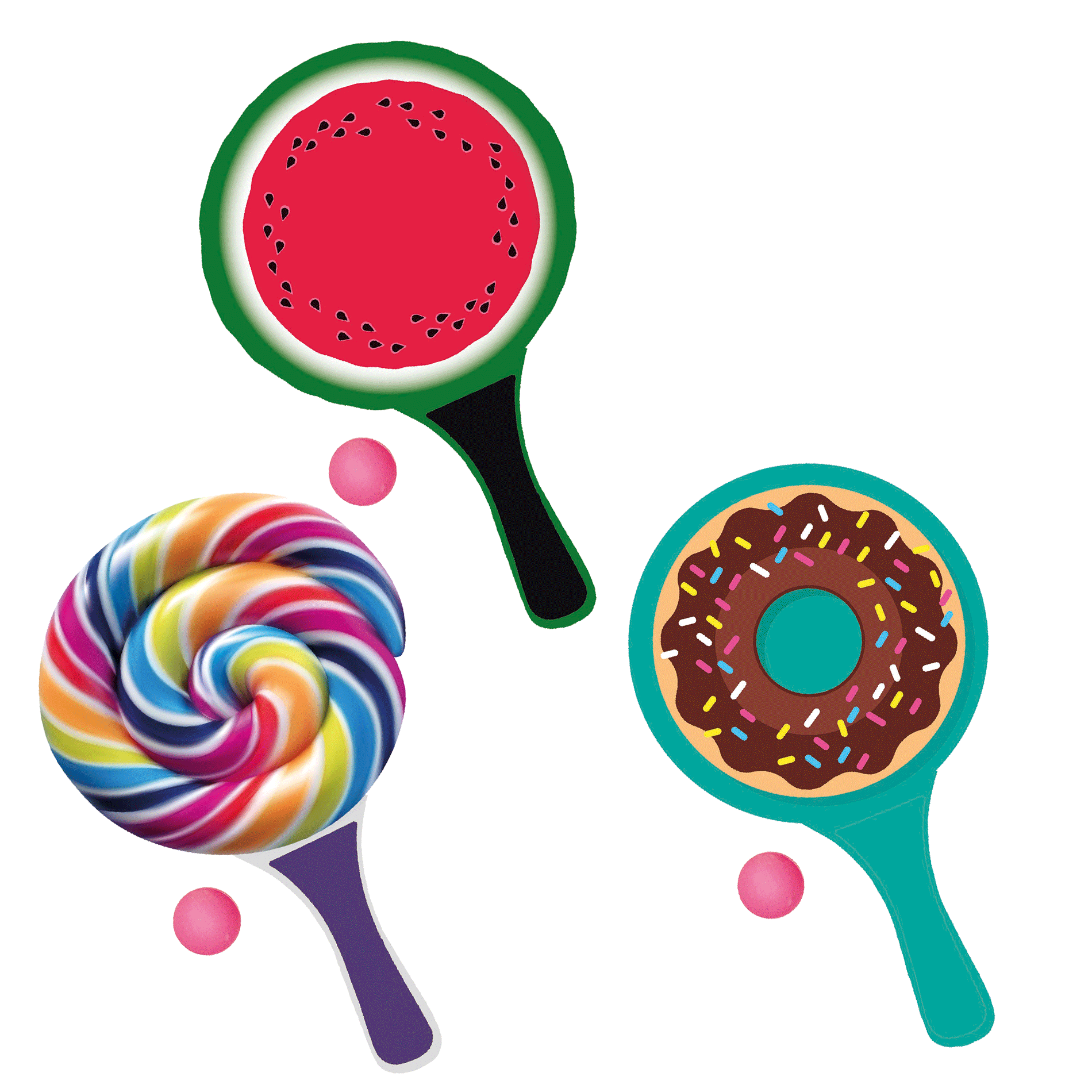 Beachball set food
