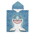 Kinderponcho - Haai