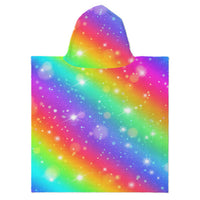 Kinderponcho unicorn