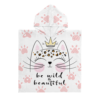 Kinderponcho - Miss Kitty