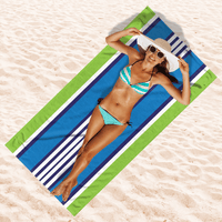 Strandlaken Nautical Stripes 75x150 cm