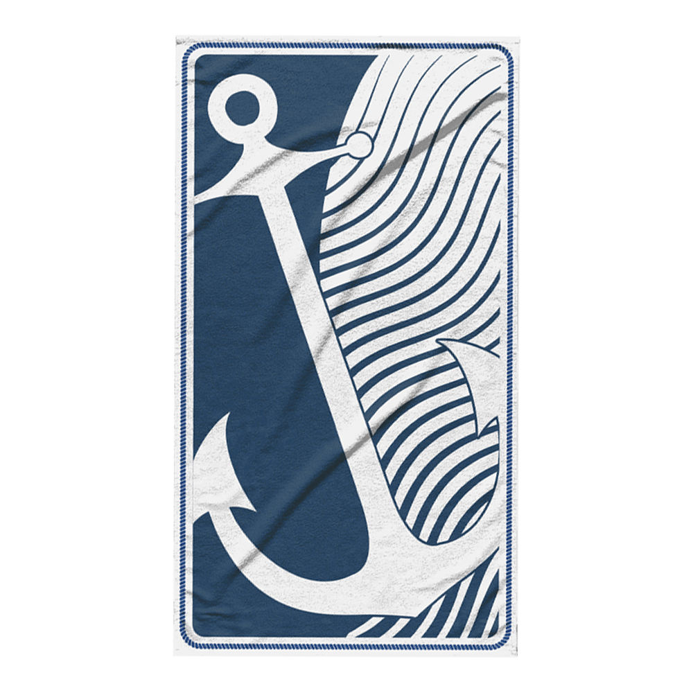 Strandlaken Anchor 100x180 cm