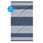 Strandlaken luxe Deep Blue 100x180 cm