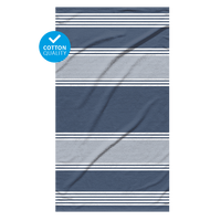 Strandlaken luxe Deep Blue 100x180 cm