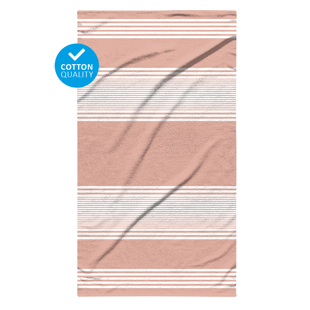Strandlaken luxe Dusty Pink