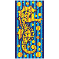 Strandlaken luxe jacquard Seahorse