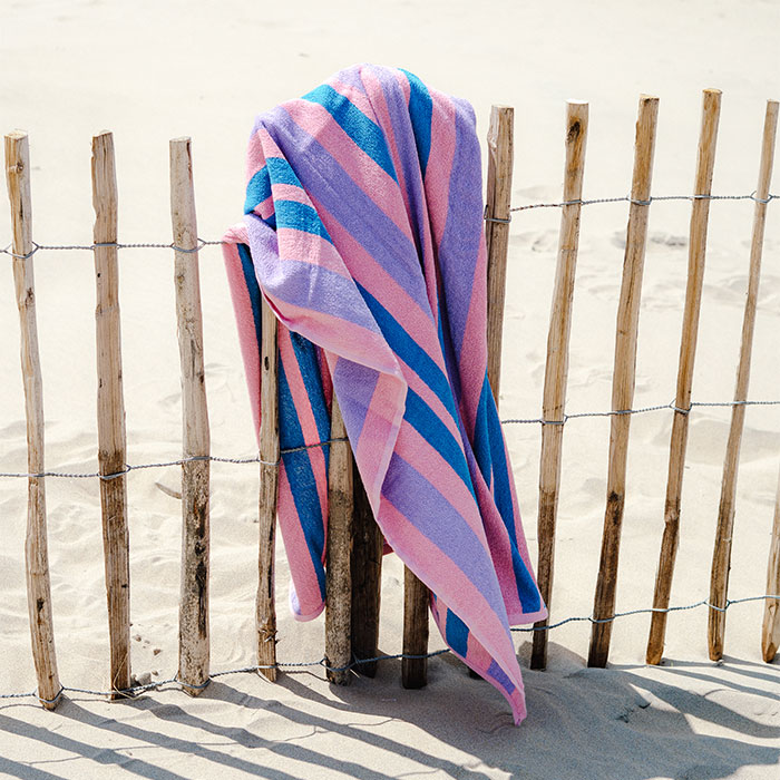 Strandlaken luxe jacquard Amalfi