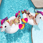 Supersized unicorn ride-on 224 cm