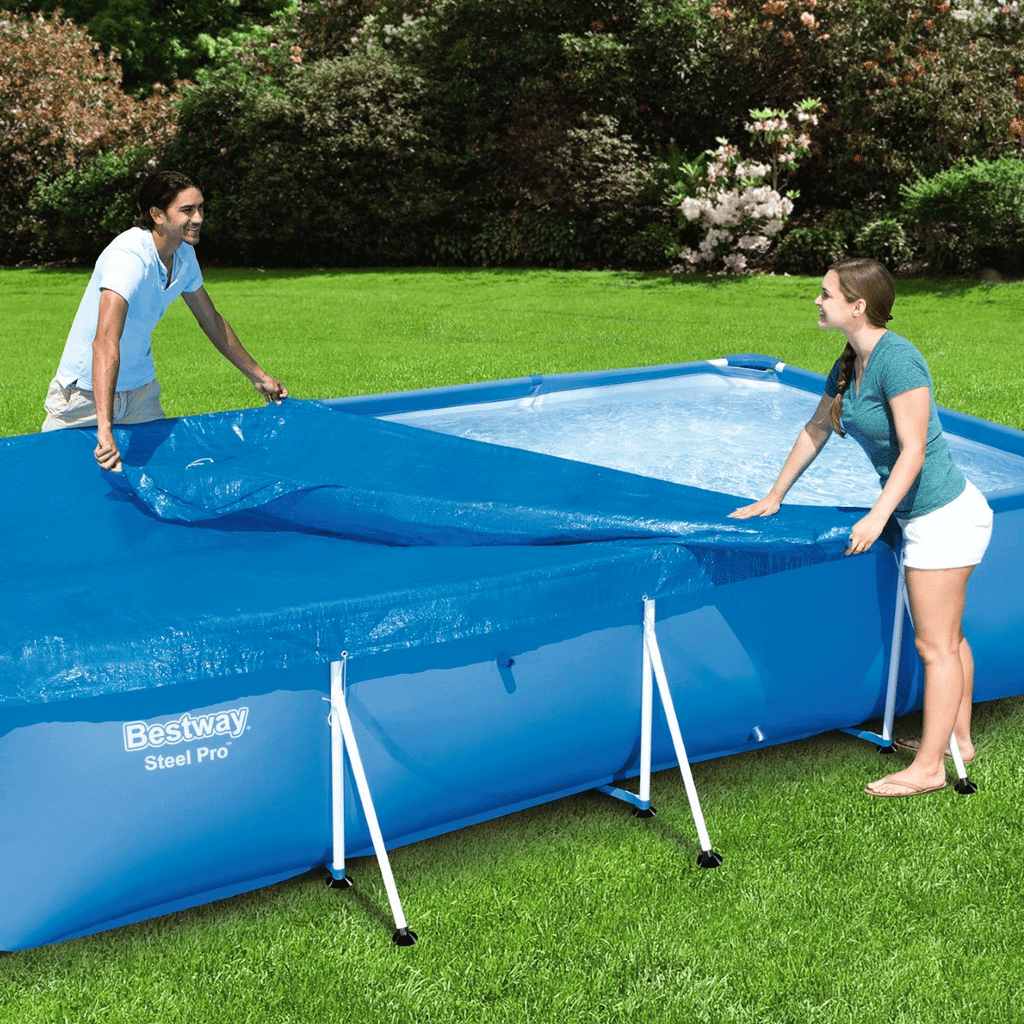 Zwembad afdekzeil 400x211 cm