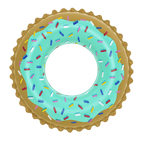 Zwemband sweet donut 91 cm