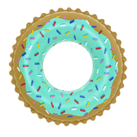 Zwemband sweet donut 91 cm