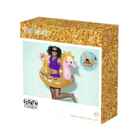Zwemband zeepaard glitter 115 cm