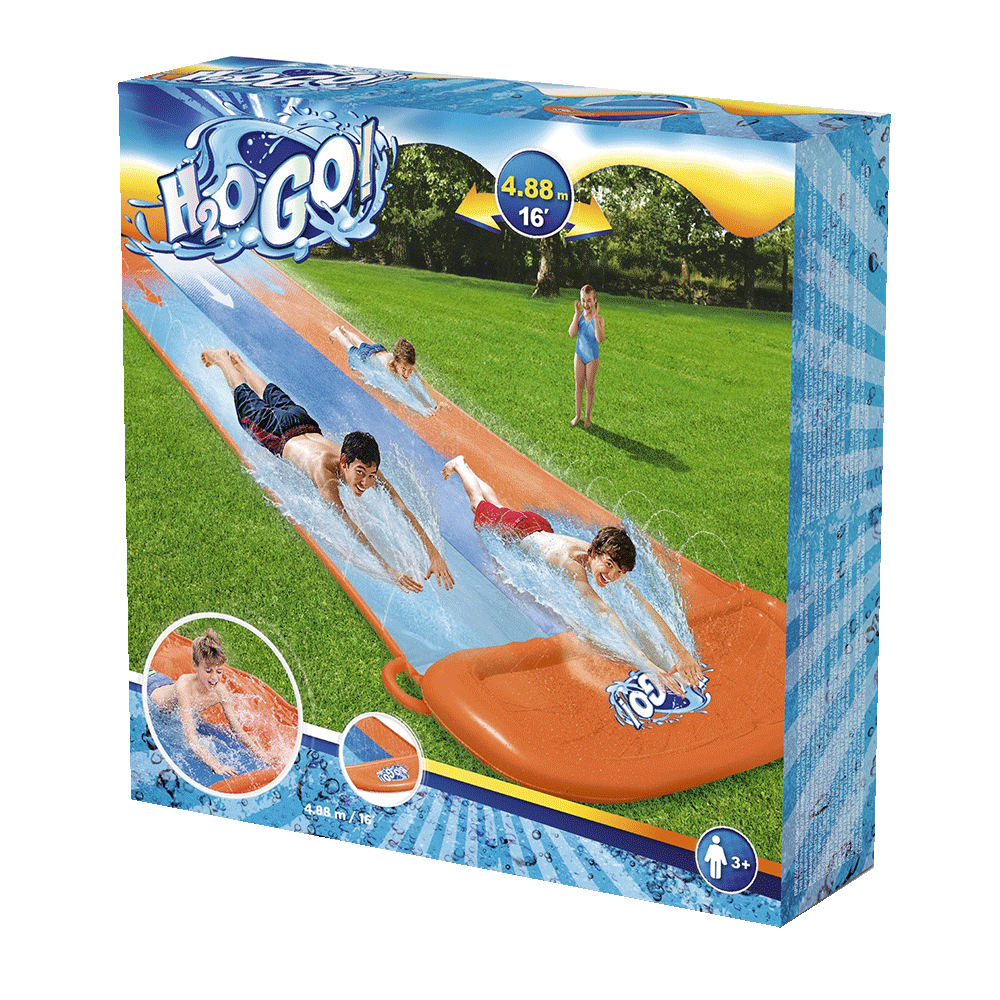 Waterglijbaan triple slide