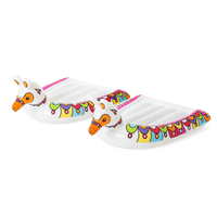 opblaasbare waterglijbaan double lame race | summertoys