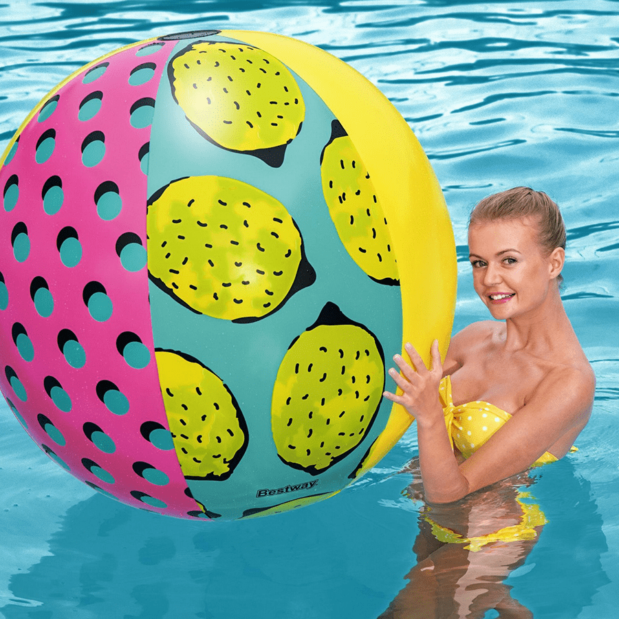 Strandbal retro fashion 122 cm