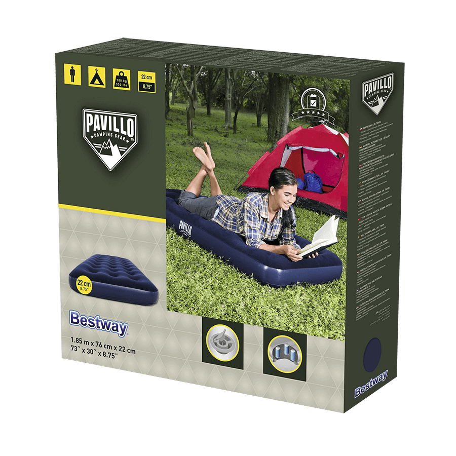 Luchtbed camping junior twin