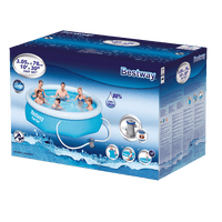 Fast Set zwembad 305x76 cm (incl. filterpomp)