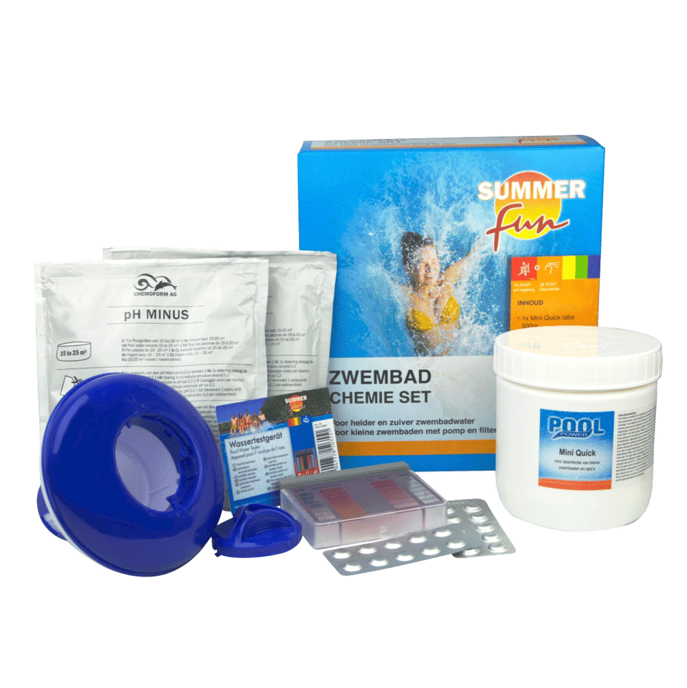 Zwembad chemie set | Summertoys.nl