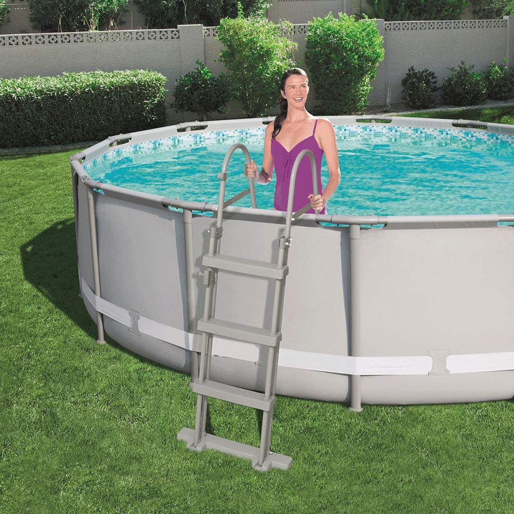Zwembadladder 107 cm