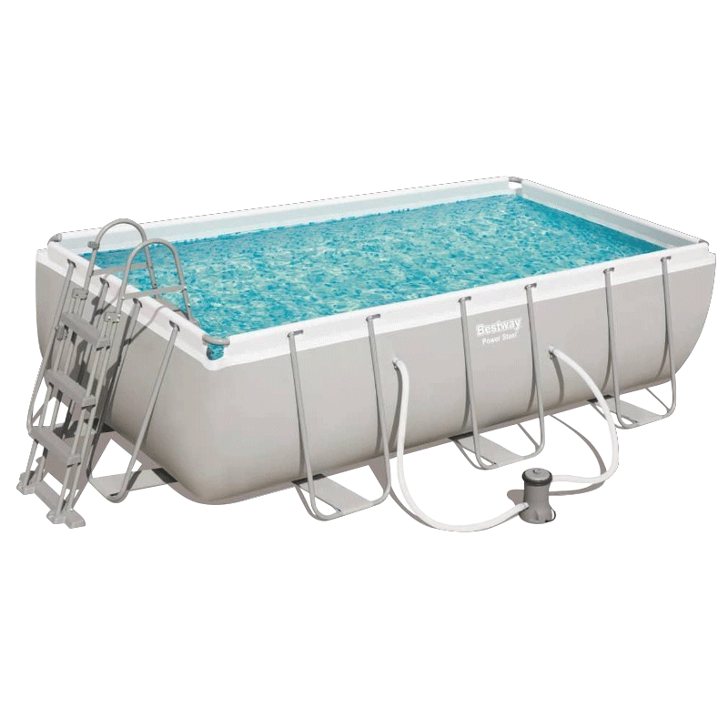 Power Steel zwembad 412x201x122 cm (set)