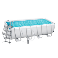 Power Steel frame zwembad 488x244x122 cm (set)