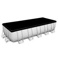 Power Steel zwembad 640x274x122 cm (set)