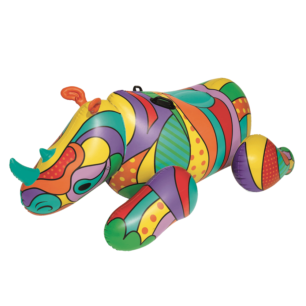 Opblaas Neushoorn Art