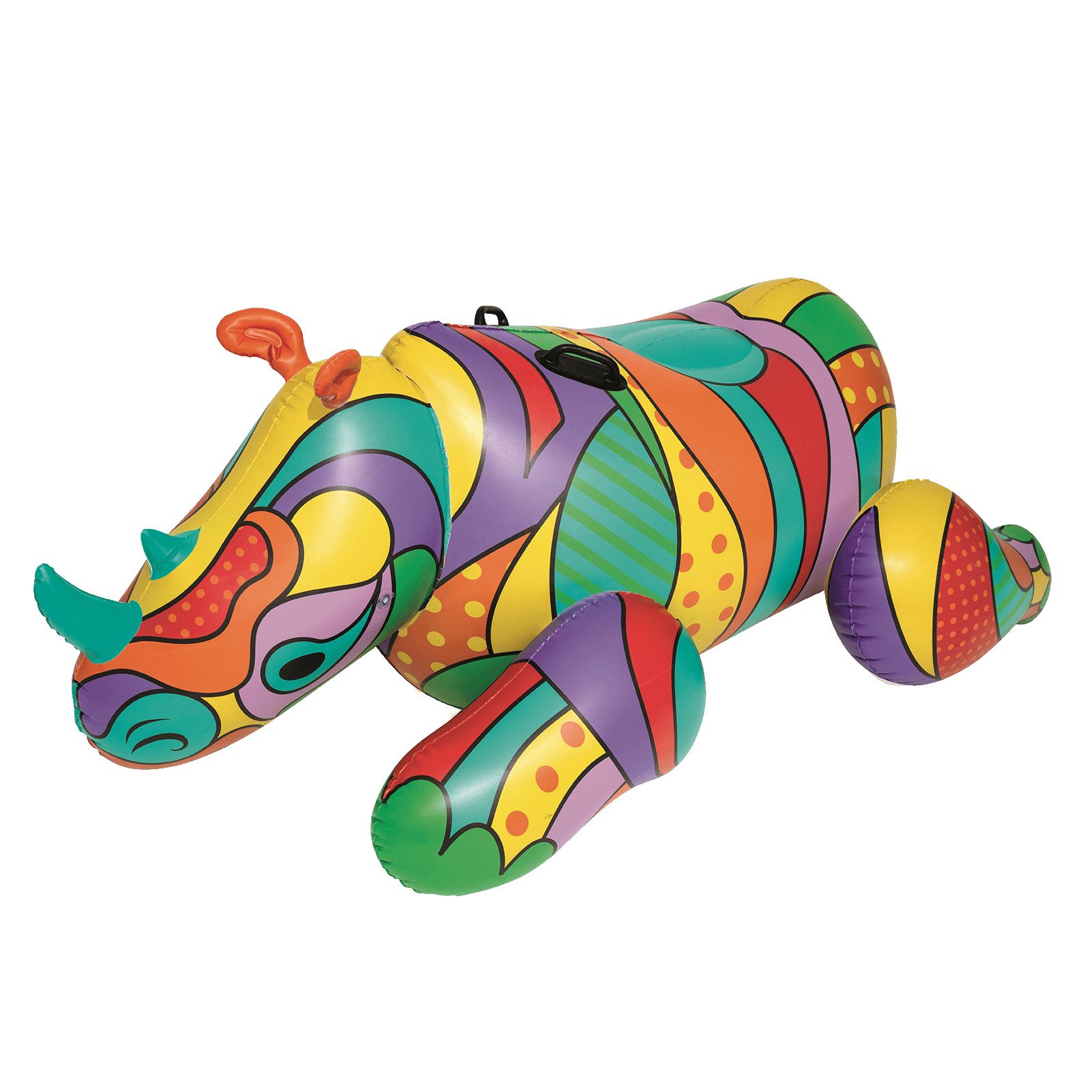 Opblaas Neushoorn Art