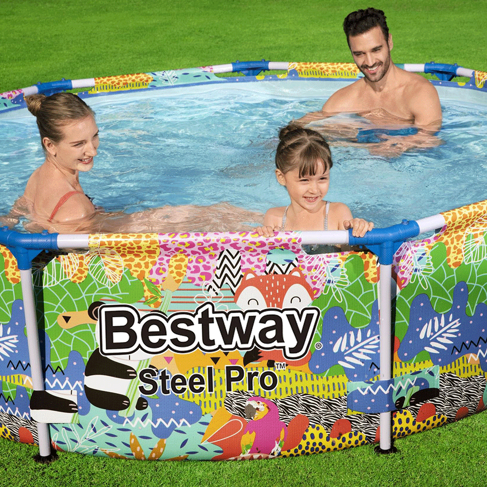 Steel Pro Jungle zwembad 274x66 cm