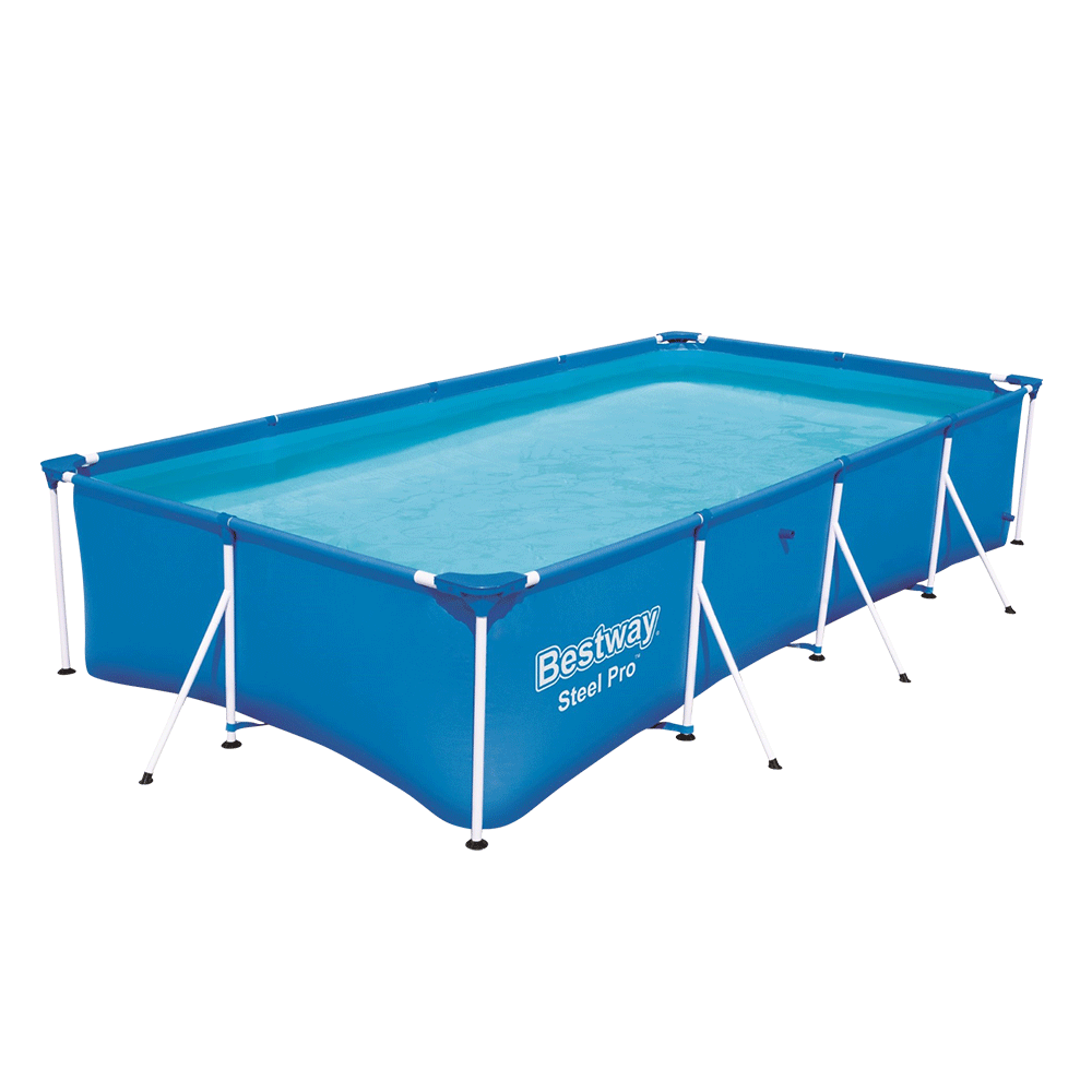 Steel Pro frame zwembad 400x211x81 cm