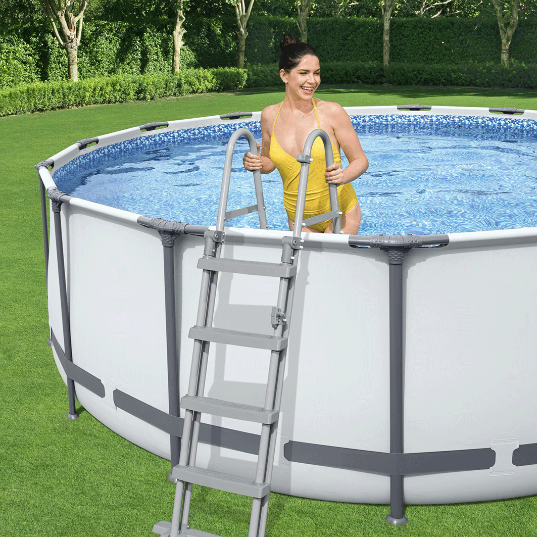Zwembadladder 122 cm