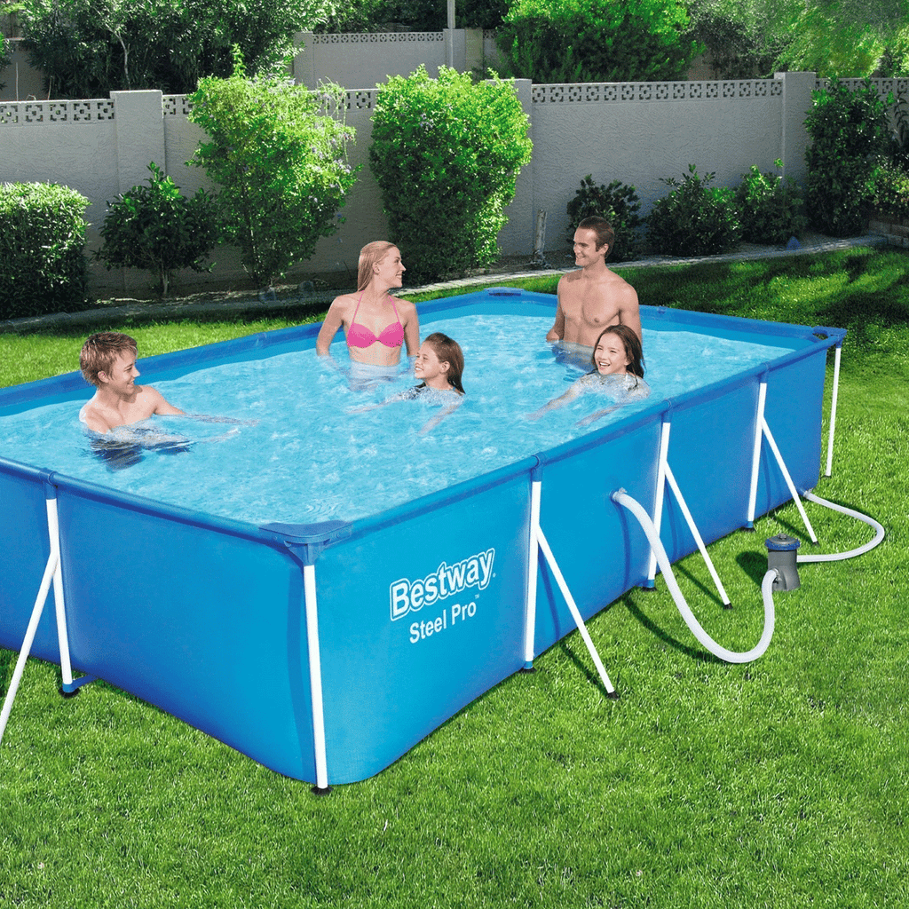 Steel Pro zwembad 400x211x81 cm (set)