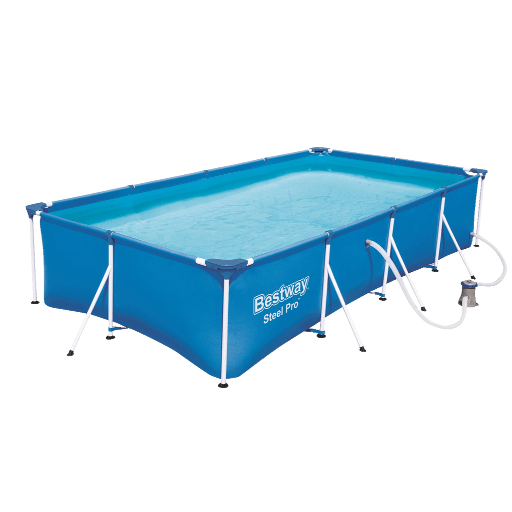 Steel Pro frame zwembad 400x211x81 cm